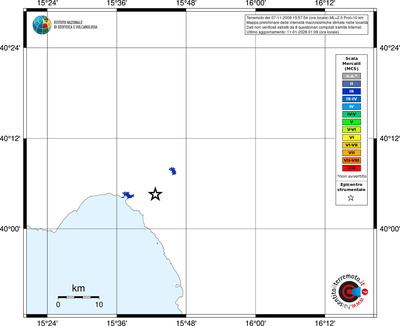 Mappa MCS - territori località