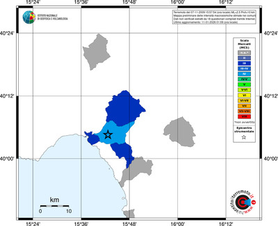 Mappa MCS - territori comuni