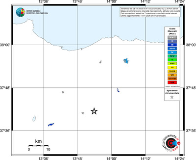 Mappa MCS - territori località