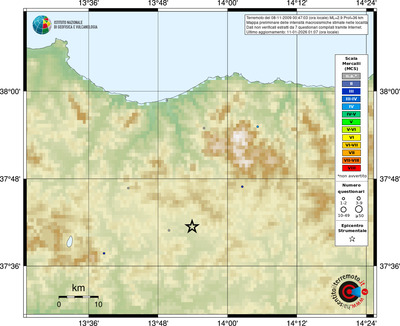 Mappa MCS - località