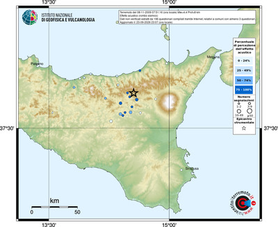 Mappa comuni con almeno 3 questionari