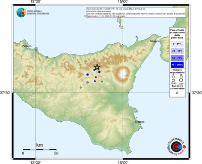 Mappa comuni con almeno 3 questionari