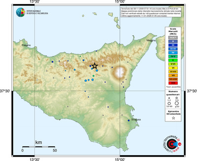 Mappa MCS - località