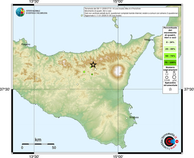 Mappa comuni con almeno 3 questionari