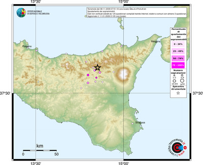 Mappa comuni con almeno 3 questionari