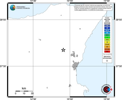 Mappa MCS - territori località
