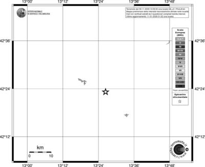 Mappa EMS - territori località