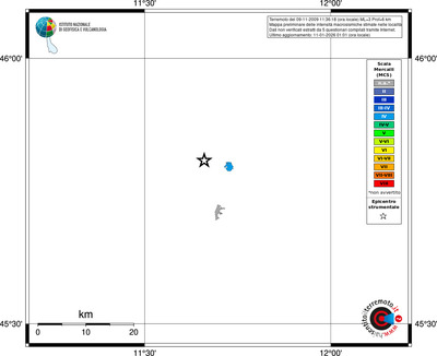 Mappa MCS - territori località