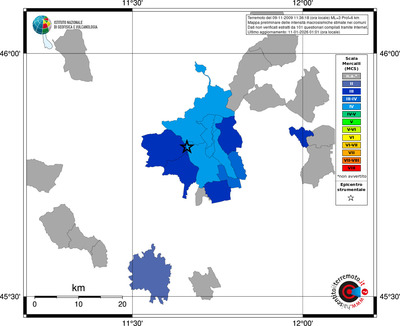 Mappa MCS - territori comuni