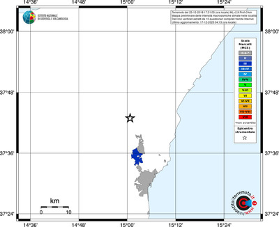 Mappa MCS - territori località