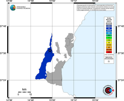 Mappa MCS - territori comuni
