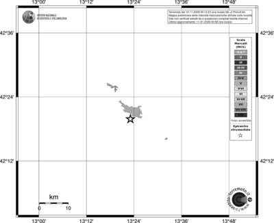 Mappa MCS - territori località