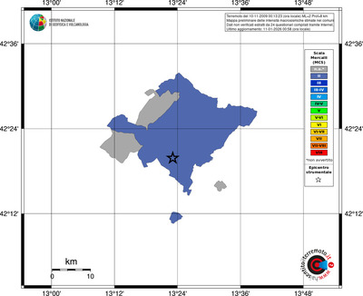 Mappa MCS - territori comuni