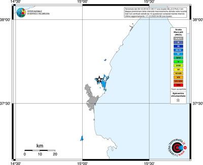 Mappa MCS - territori località