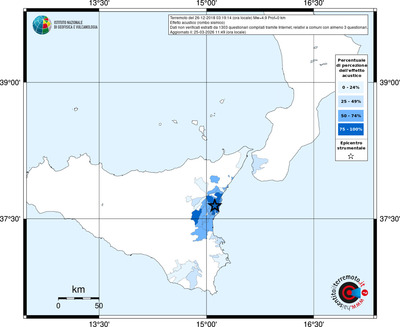 Mappa territorio comunale con almeno 3 questionari