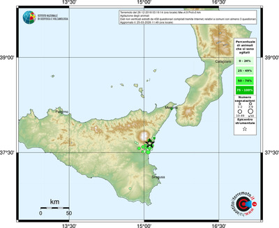 Mappa comuni con almeno 3 questionari