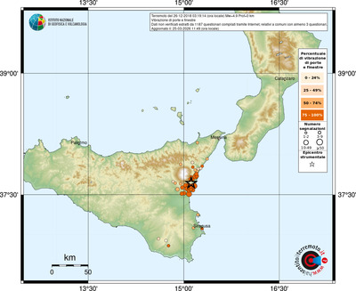 Mappa comuni con almeno 3 questionari