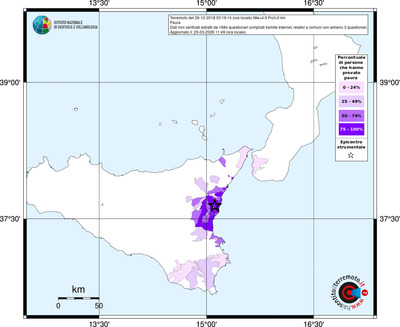 Mappa territorio comunale con almeno 3 questionari