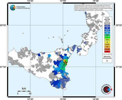 Mappa MCS - territori comuni