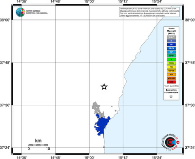 Mappa MCS - territori località