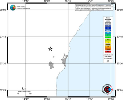 Mappa EMS - territori località