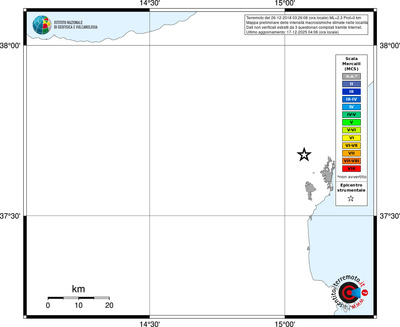 Mappa MCS - territori località