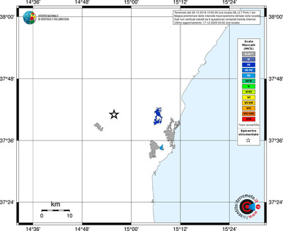 Mappa MCS - territori località