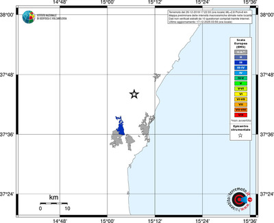 Mappa EMS - territori località