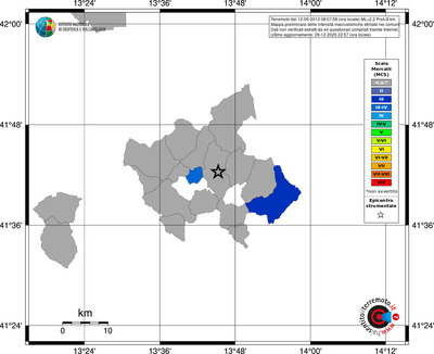 Mappa MCS - territori comuni