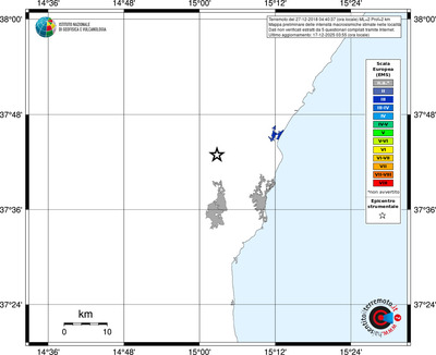 Mappa EMS - territori località