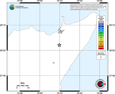 Mappa EMS - territori località