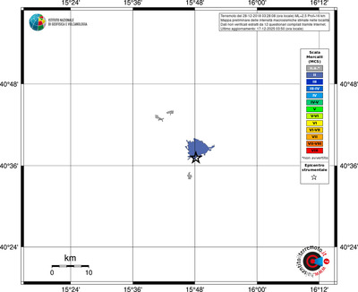 Mappa MCS - territori località