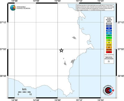 Mappa EMS - territori località