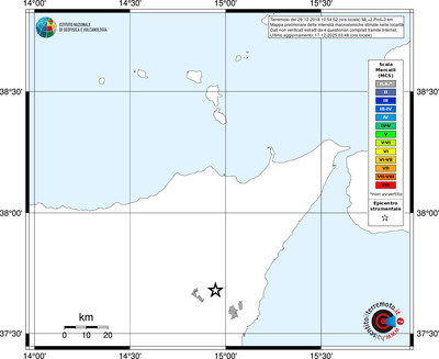 Mappa MCS - territori località