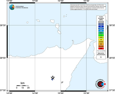 Mappa EMS - territori località