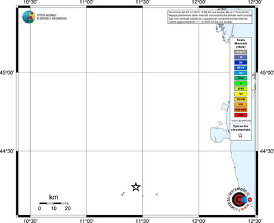Mappa MCS - territori località