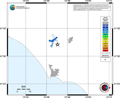Mappa MCS - territori località