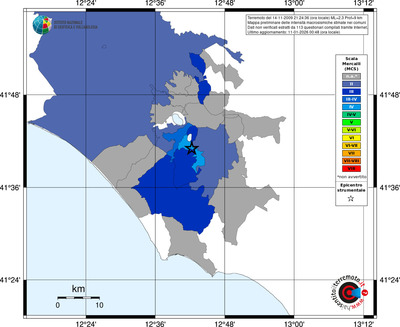 Mappa MCS - territori comuni
