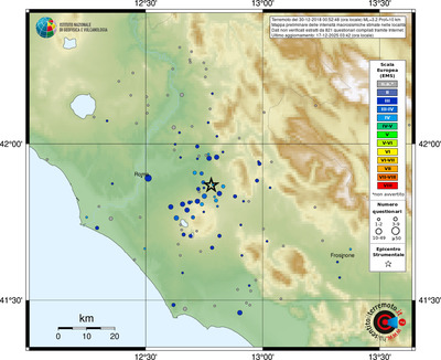 Mappa EMS - località