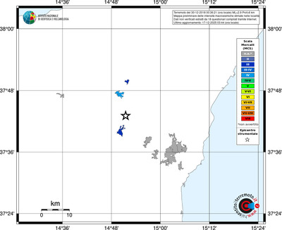 Mappa MCS - territori località