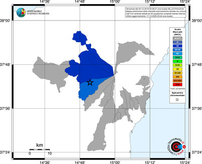 Mappa MCS - territori comuni