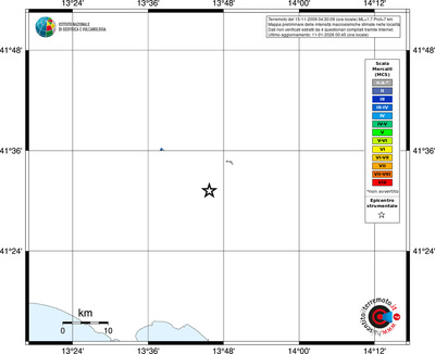 Mappa MCS - territori località