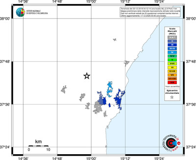 Mappa MCS - territori località