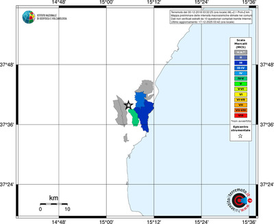 Mappa MCS - territori comuni