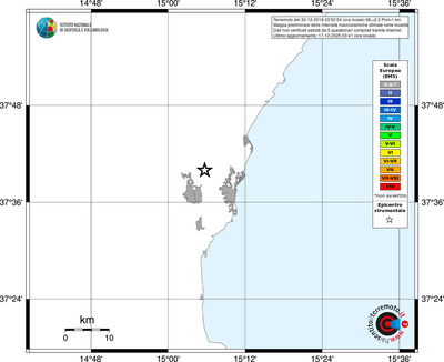 Mappa EMS - territori località