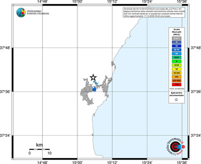 Mappa MCS - territori località
