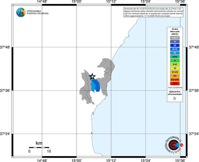 Mappa MCS - territori comuni
