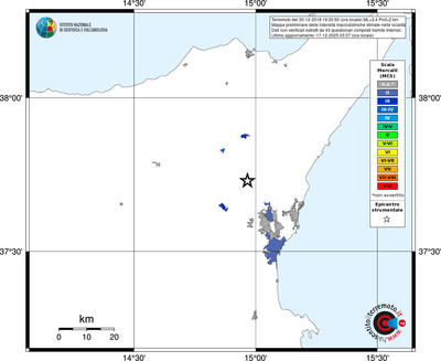 Mappa MCS - territori località