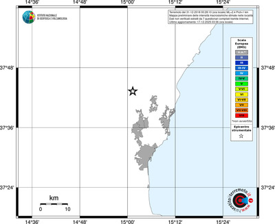 Mappa EMS - territori località