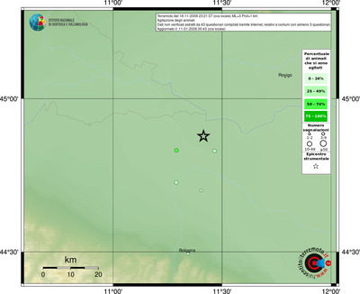 Mappa comuni con almeno 3 questionari